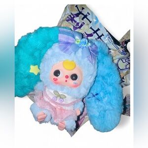 Lily Rabbit Town Plush Figure – Opened & Confirmed (New / Unused)